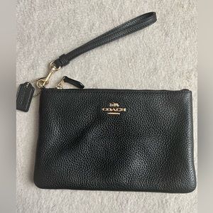 Coach Wristlet in Black
